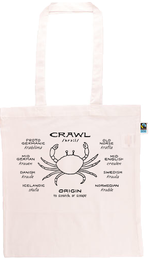 Crawl Long Handle Shopping Bag