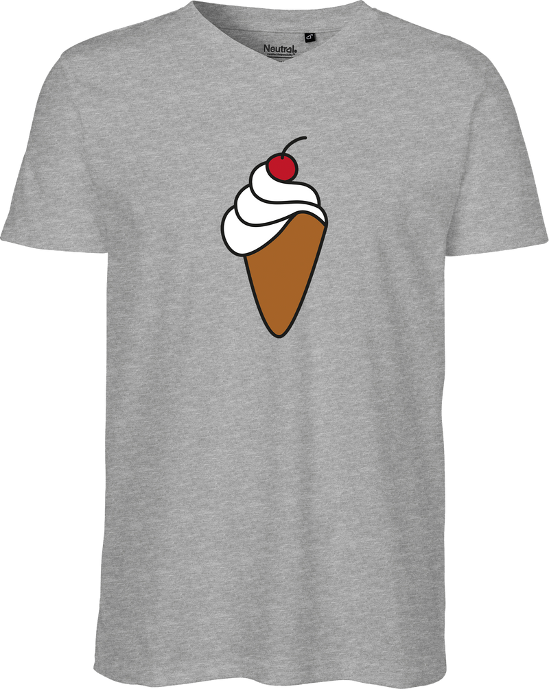 Ice Cream Cone Men's V-neck Tee