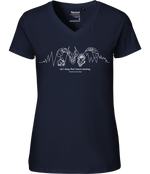 Keep Their Hearts Beating Women's V-neck Tee