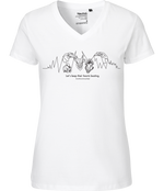 Keep Their Hearts Beating Women's V-neck Tee