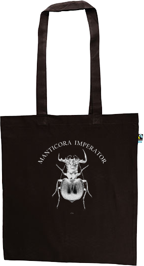 Manticora Beetle Long Handle Shopping Bag