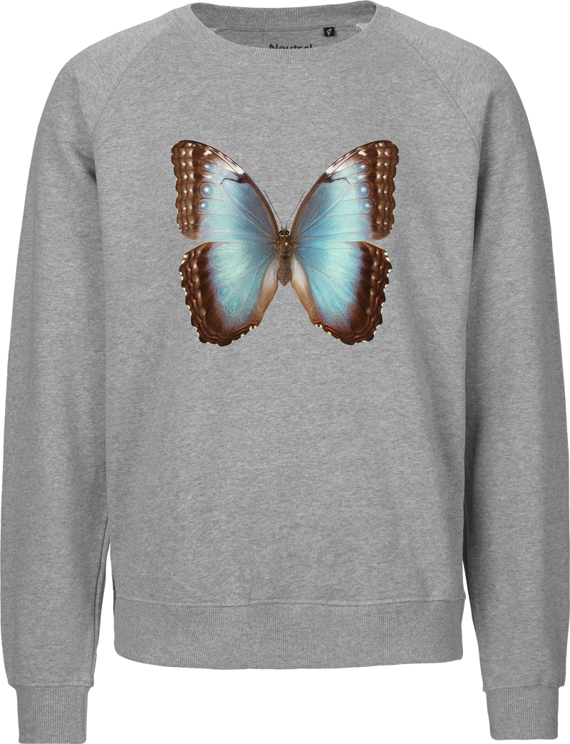 Blue Morpho Butterfly Unisex Sweatshirt